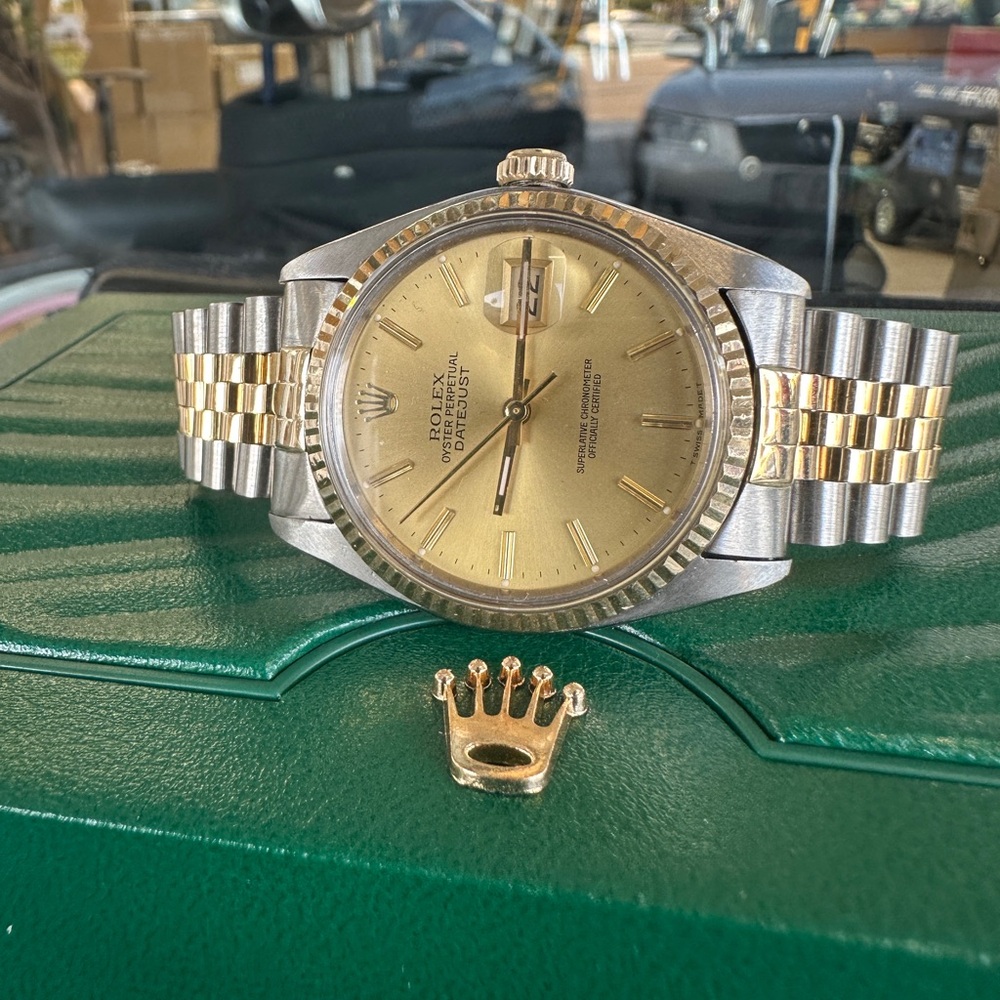 1979 Rolex Datejust 16013 two-tone with box and original paperwork